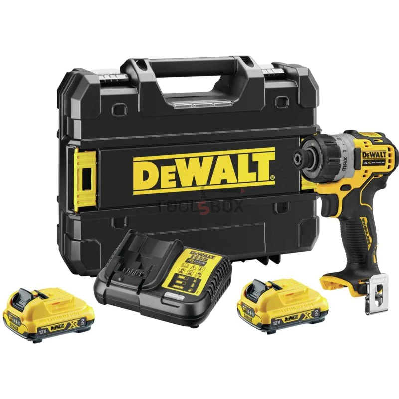 Cordless brushless screwdriver DeWalt DCF601D2 - 12V