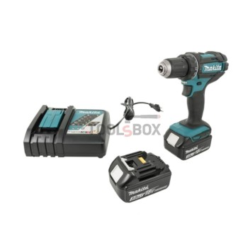Cordless brushless screwdriver MAKITA, DDF482RFE, 18V, 62Nm