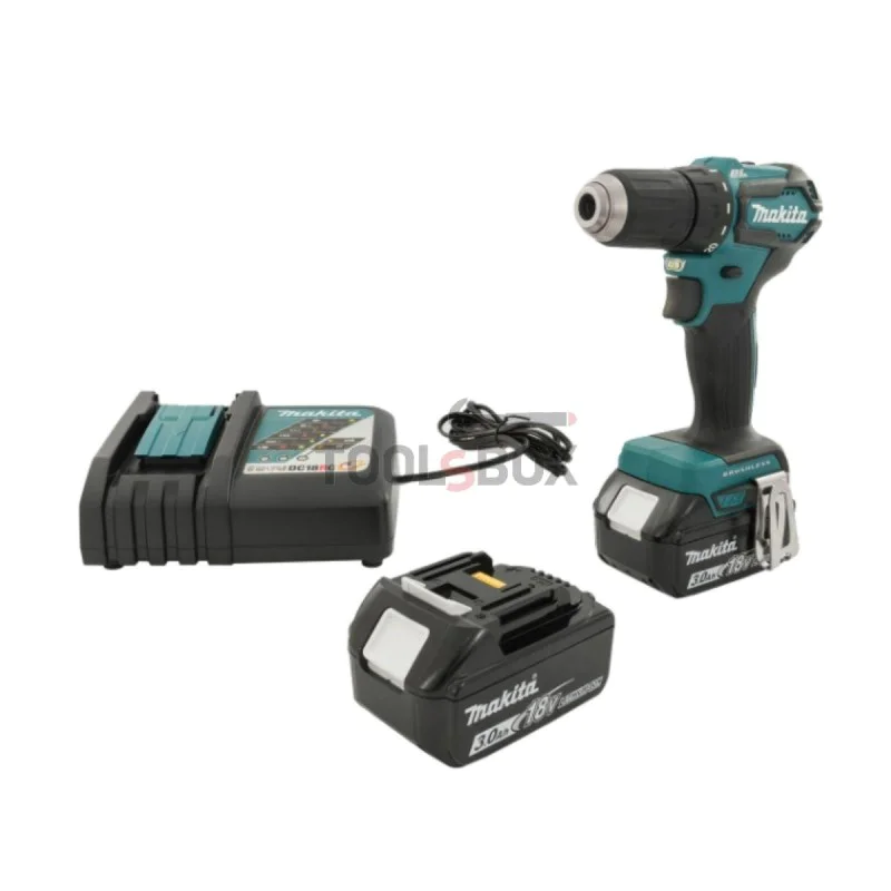 Cordless brushless screwdriver MAKITA, DDF483RFE, 18V, 40Nm