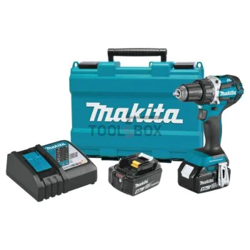 Акумулаторен безчетков винтоверт MAKITA, DDF484RFE, 18V, 54Nm