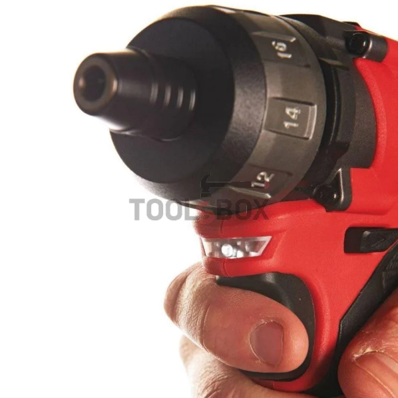 Cordless brushless screwdriver Milwaukee M12 CD-0 12V, 37Nm