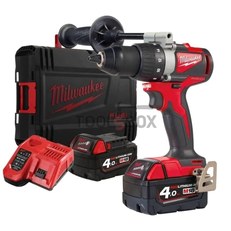 Cordless brushless screwdriver Milwaukee M18 BLDD2-402X 18V, 82Nm