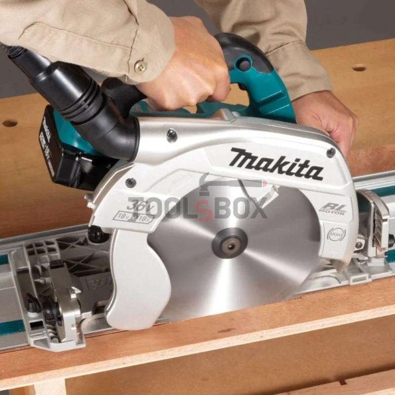 Cordless circular saw Makita DHS900ZU, 18V+18V, Ф235mm.