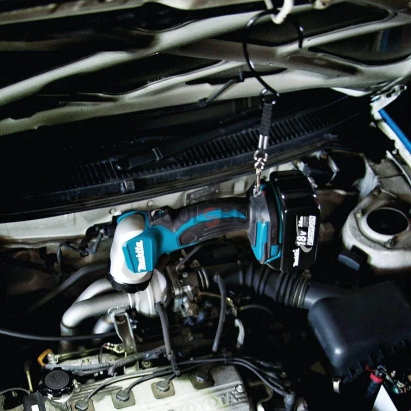 Cordless Makita DML802 18V LED flashlight