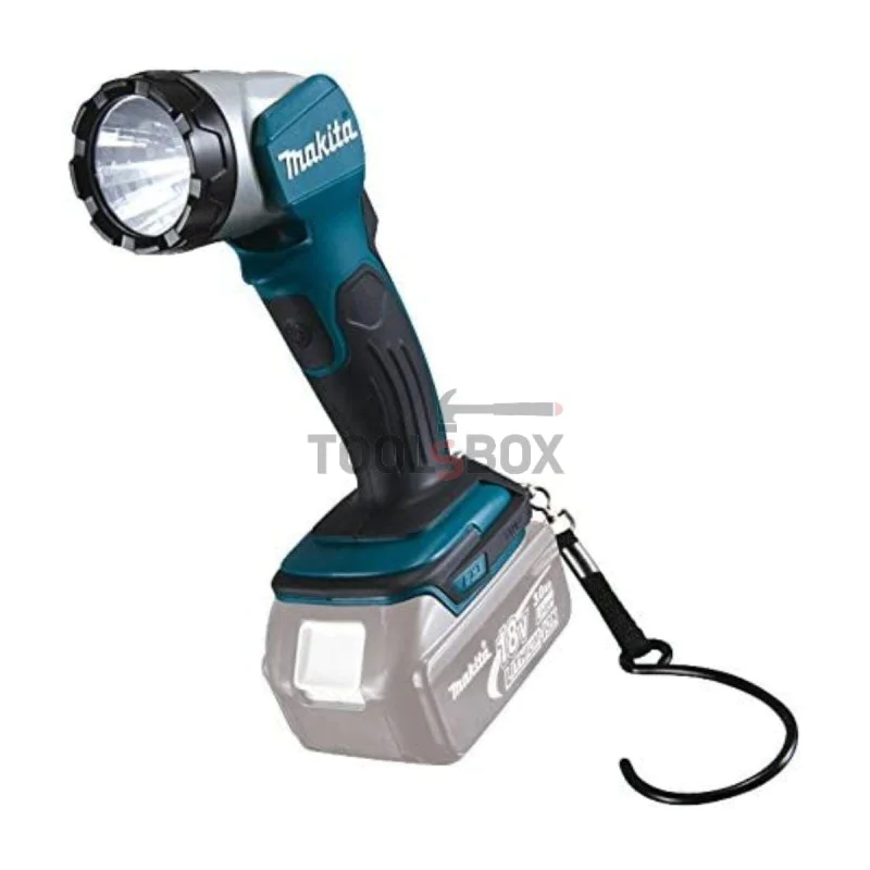 Cordless Makita DML802 18V LED flashlight