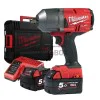 Cordless impact wrench Milwaukee M18FHIWF12-502X, 1898Nm, Brushless