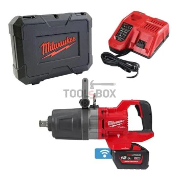 Акумулаторен гайковерт Milwaukee M18ONEFHIWF1DS-121C, 1", 2711Nm