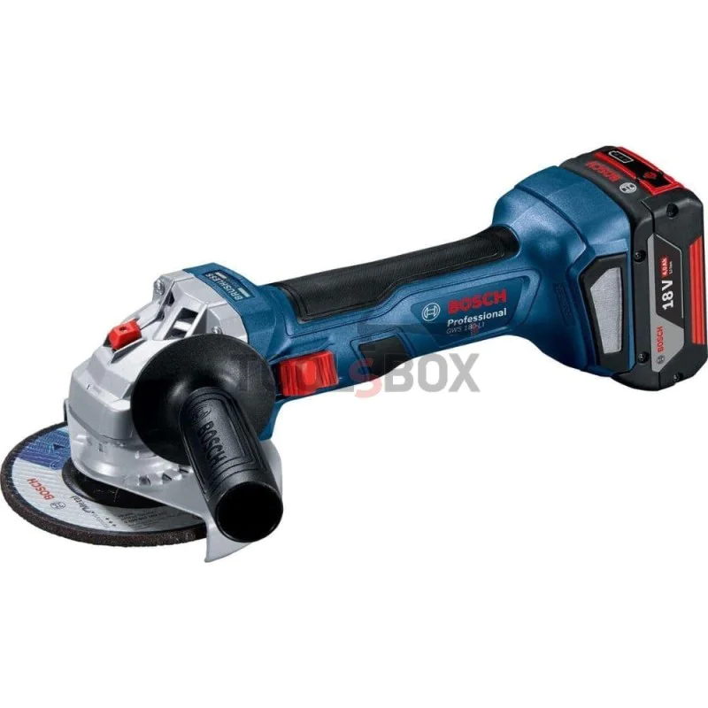 Cordless angle grinder Bosch GWS 180-LI Professional, 125 mm, 06019H9021