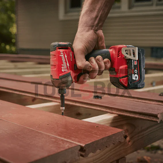 Cordless pulse screwdriver Milwaukee M18FQID-0X, 50Nm