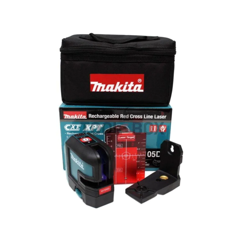 Cordless laser level Makita SK105DZ /10.8V / 12V /red beam