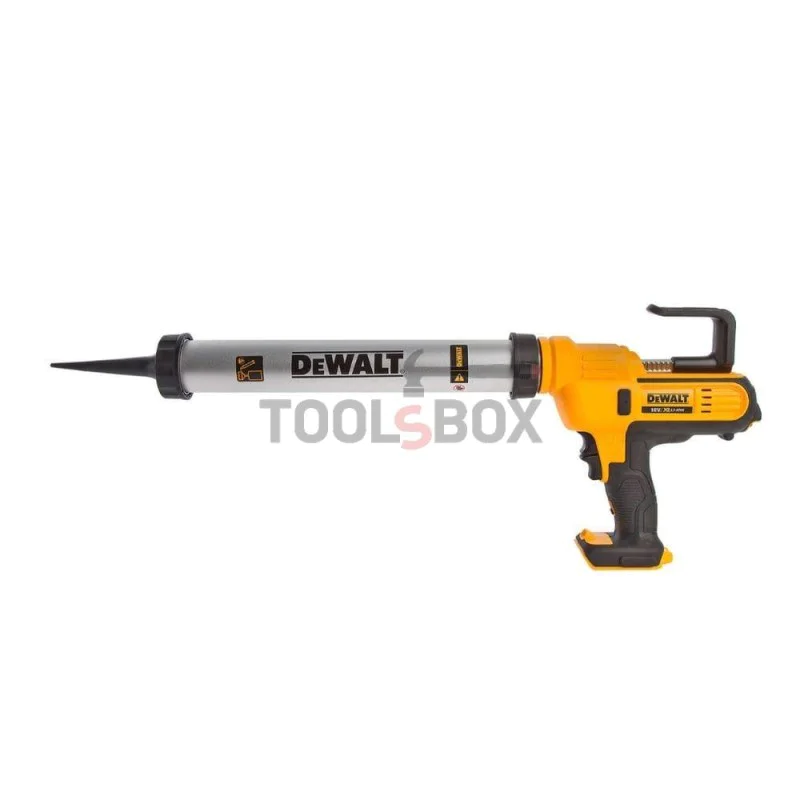 Cordless silicone gun DeWALT DCE580N 18 V, 600 ml