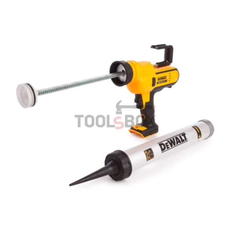 Cordless silicone gun DeWALT DCE580N 18 V, 600 ml