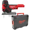 Cordless Jig Saw - Zege Milwaukee M18FBJS-0X with speed adjustment
