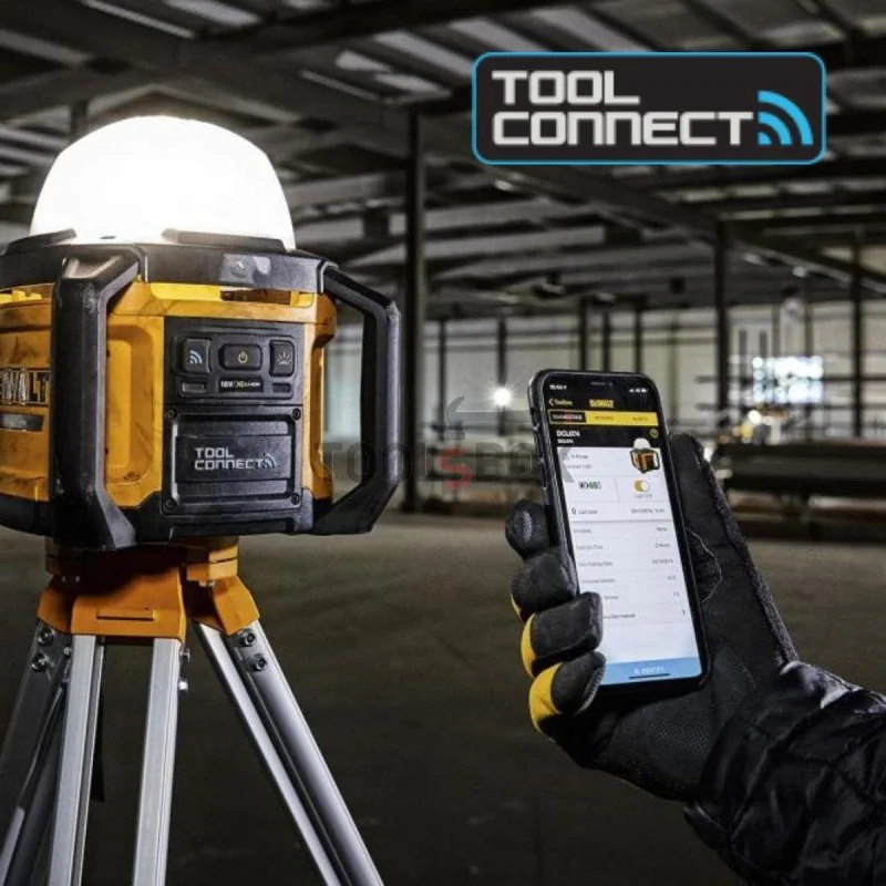 Cordless spotlight DeWALT DCL074, 18V, 3000lm, IP54