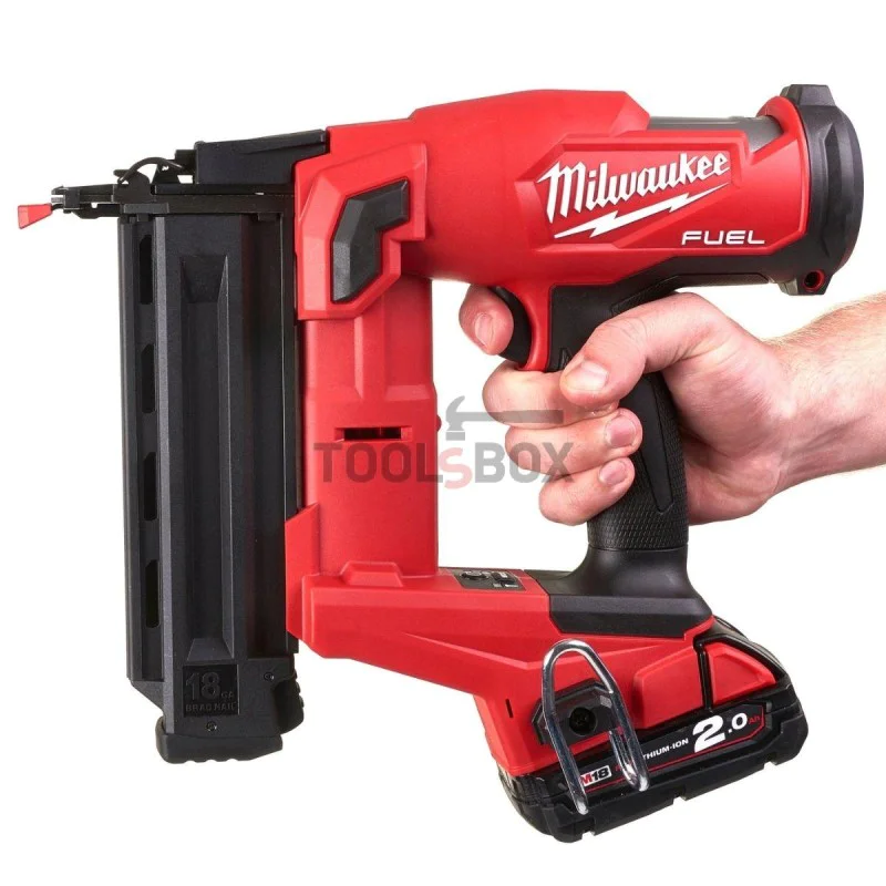 Milwaukee M18FN18GS-202X cordless wood chipper, 16/54mm, brushless