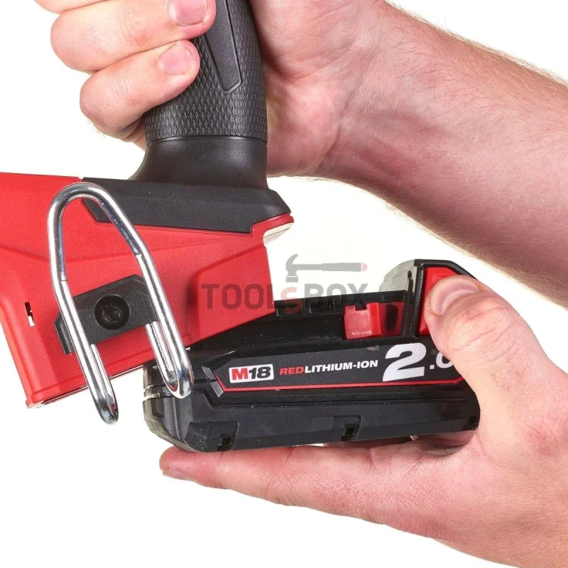 Milwaukee M18FN18GS-202X cordless wood chipper, 16/54mm, brushless