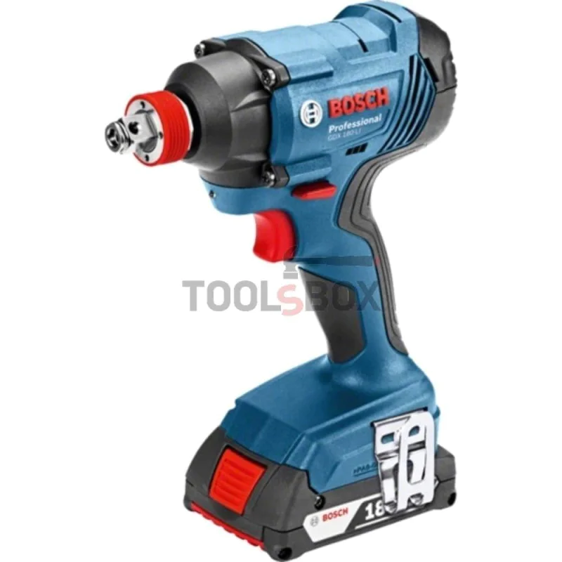 Cordless impact wrench Bosch GDX 180-LI, 06019G5220