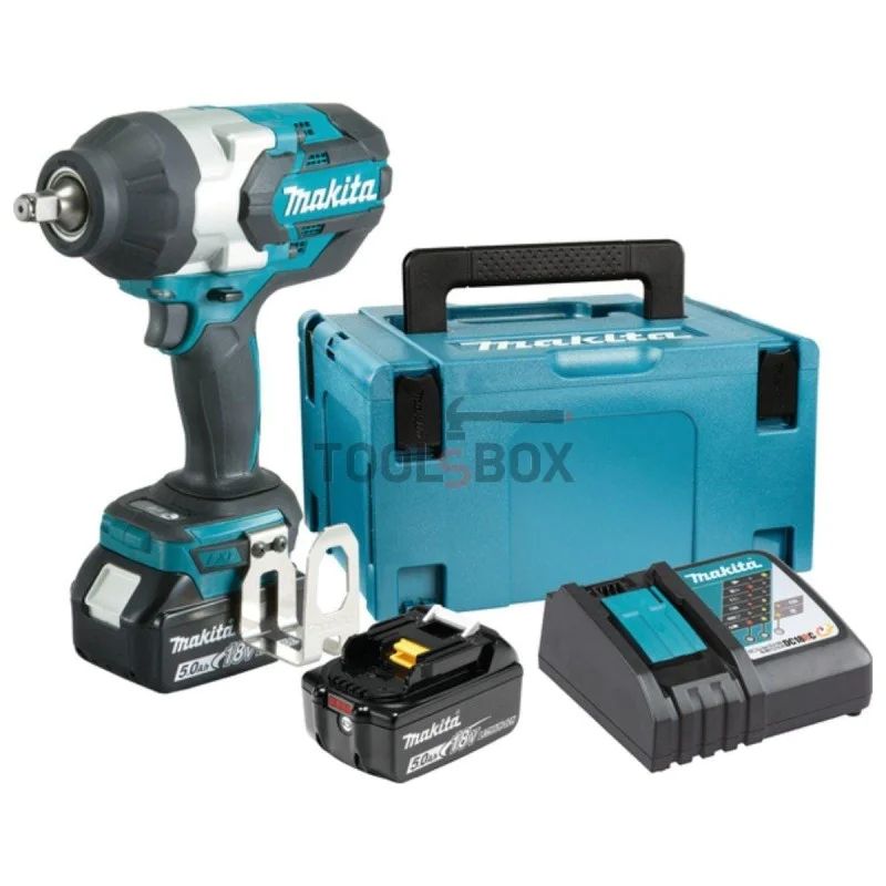 Cordless impact wrench Makita DTW1002RTJ, brushless 18V, 1600Nm