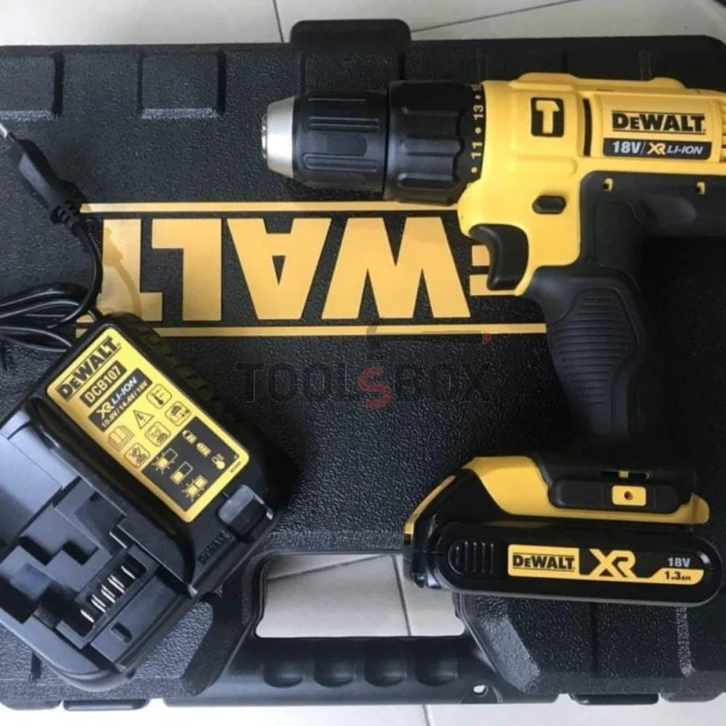 Cordless Impact Driver DeWalt DCD776S1T , Li-Ion , 18V , 42 Nm + case