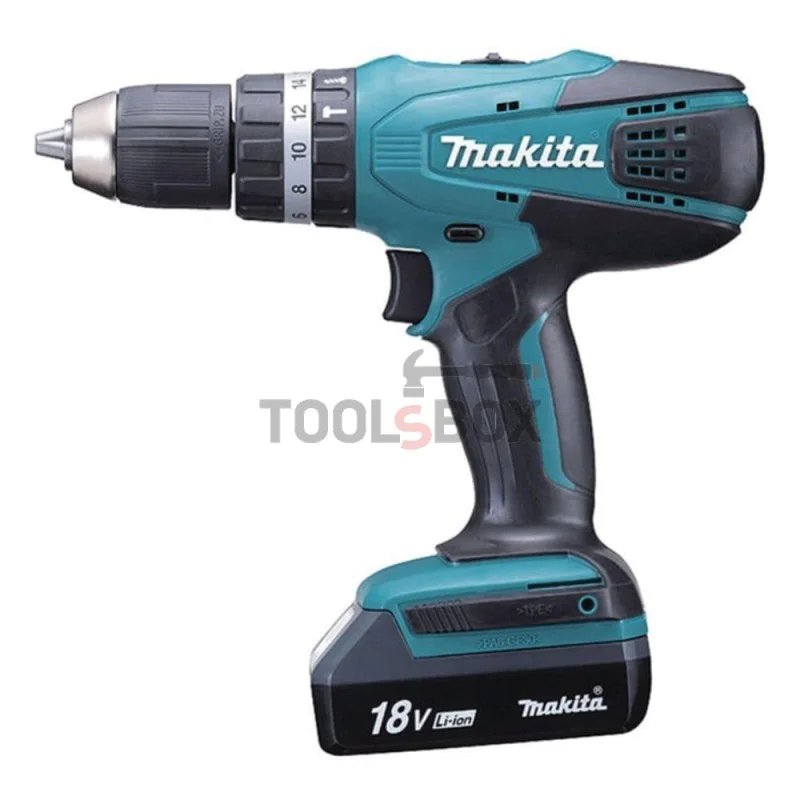Cordless impact driver Makita HP457DWE 18V, 42Nm