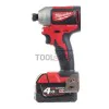 Cordless brushless impact driver Milwaukee M18 CBLID-402C 18 V, 180 Nm