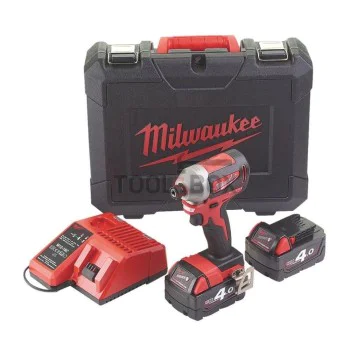 Акумулаторен безчетков ударен винтоверт Milwaukee M18 CBLID-402C 18 V, 180 Nm