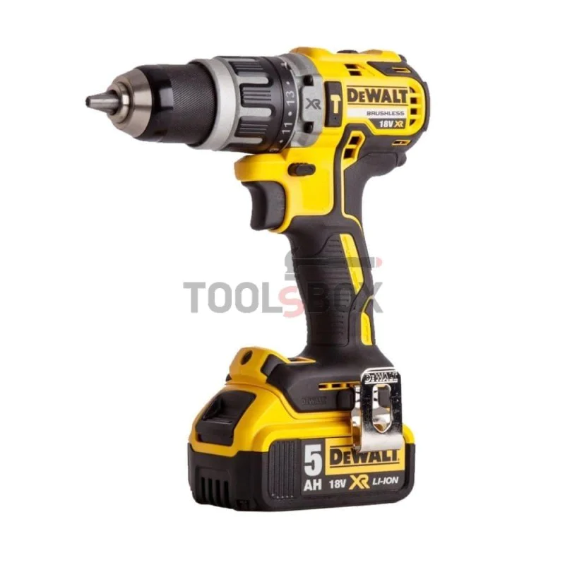 Cordless Brushless Screwdriver DeWALT DCD796P1 , 18 V, kit