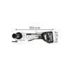 Cordless angle grinder BOSCH GWX 18V-10 SC SOLO 125mm