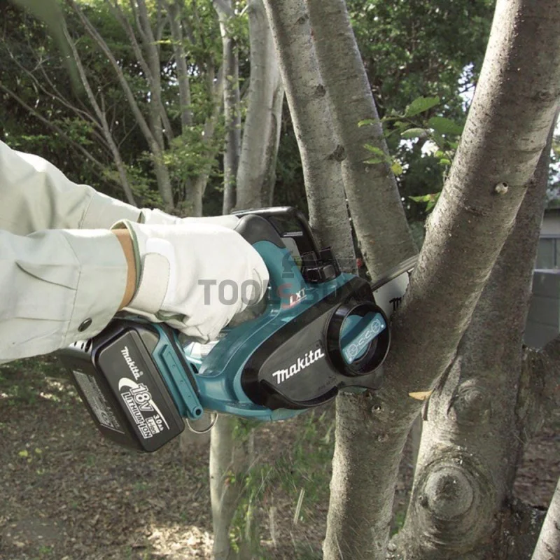 Cordless chain saw Makita DUC122RFE, 18V, 15cm, 1/4