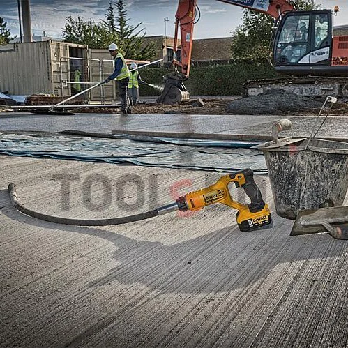 Акумулаторен вибратор за бетон DeWALT DCE531N-XJ 18V, ф28.6х1200 мм