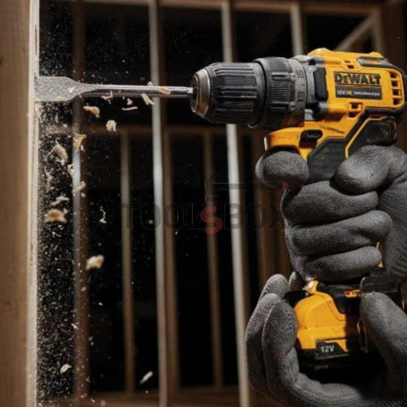 Cordless drill - drill DeWalt DCD701N - 12V, 57.5Nm , Compatible with 10.8 V