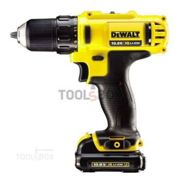 Cordless drill-driver DeWalt DCD710D2, 12V, 2-speed