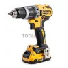 Cordless drill - drill DeWalt DCD790D2 / 2 batteries 18V / 2.0Ah / charger and case
