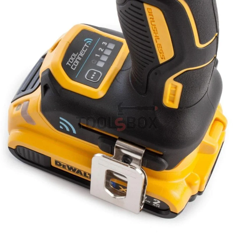 Cordless drill - drill DeWalt DCD790D2 / 2 batteries 18V / 2.0Ah / charger and case