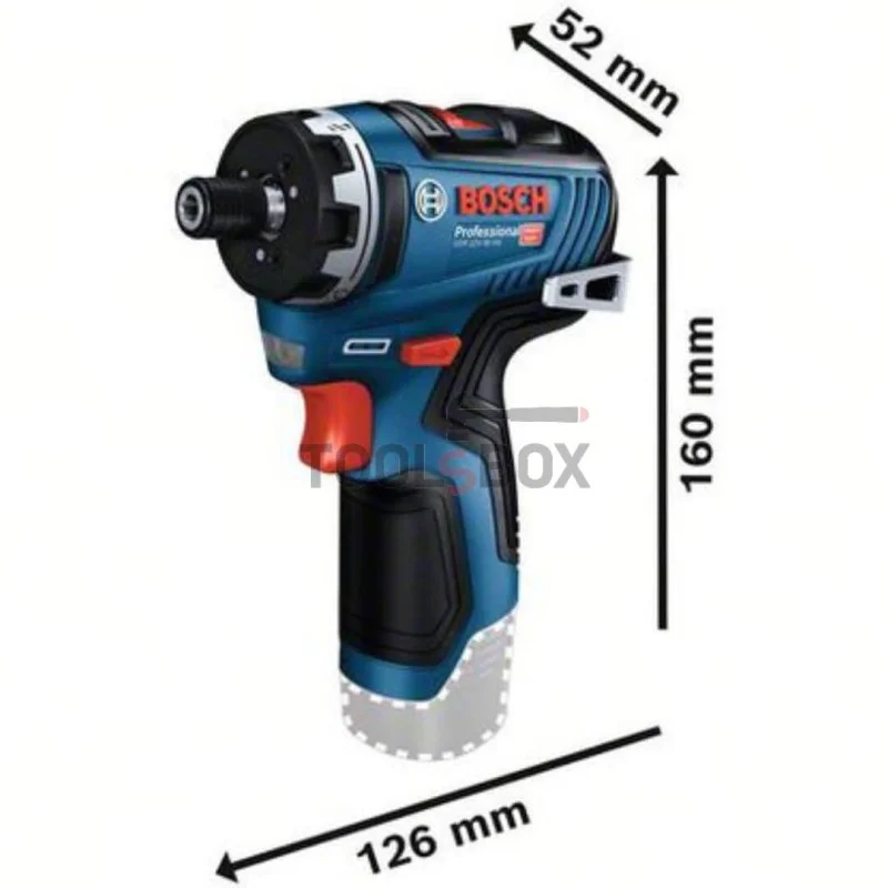 Cordless screwdriver BOSCH GSR 12V-35 SOLO, 12V, 35Nm