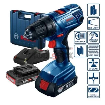 Акумулаторен винтоверт BOSCH GSR 180-Li, 18 V, 54 Nm, 06019F8109