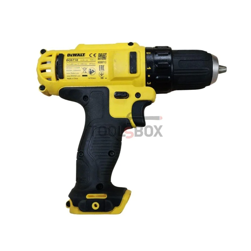 Cordless screwdriver DeWalt DCD710N, 10.8V - Second Use