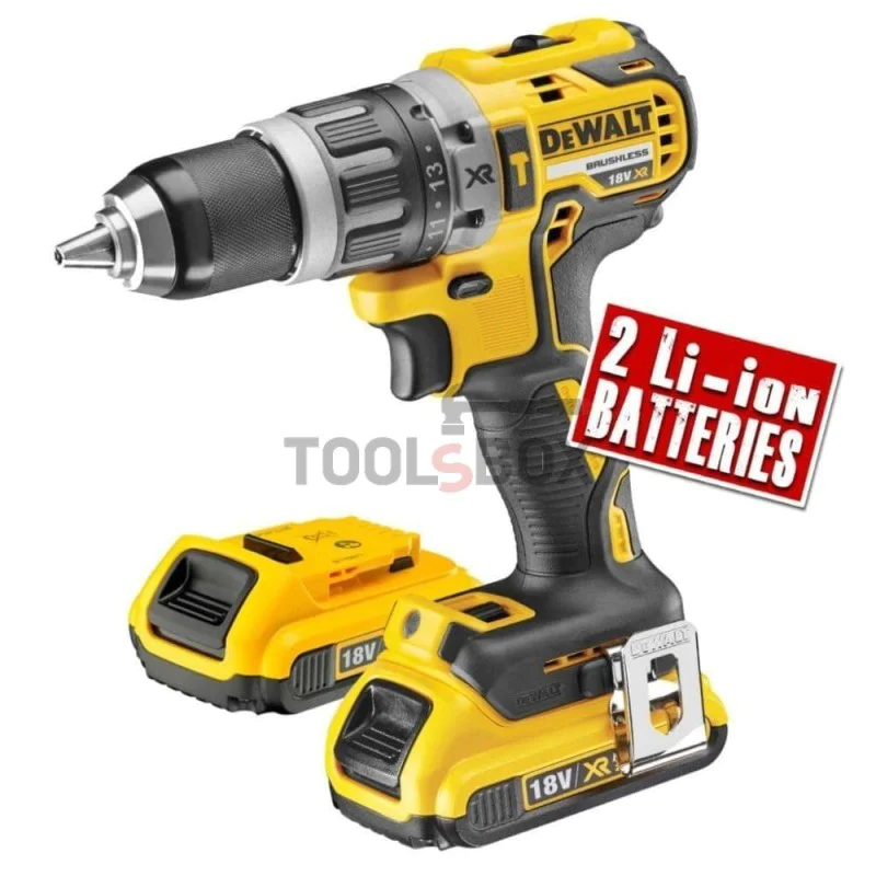 Cordless screwdriver DeWalt DCD796D2 , 18 V , Brushless XR , 70Nm