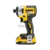 DeWalt DCF887D2 Cordless Brushless Screwdriver 18V, XR Li-Ion, 205 Nm