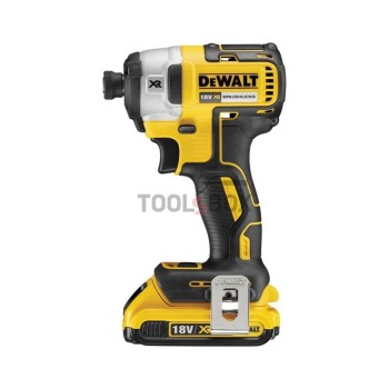 DeWalt DCF887D2 Cordless Brushless Screwdriver 18V, XR Li-Ion, 205 Nm