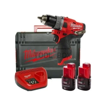 Акумулаторен безчетков винтоверт Milwaukee M12FDD-202X 12V, 37Nm
