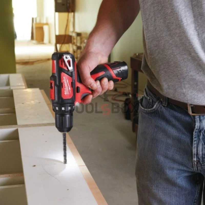 Cordless screwdriver Milwaukee M12 BDD-0 12 V, 30 Nm