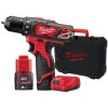 Cordless screwdriver Milwaukee M12 BDD-202C 12 V, 30 Nm