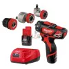 Cordless screwdriver Milwaukee M12 BDDXKIT-202C 12 V, 32 Nm
