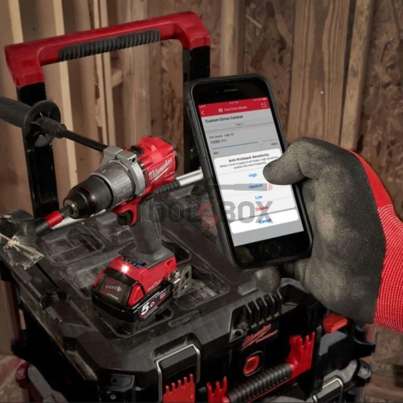 Cordless screwdriver Milwaukee M18 ONEDD2-0X, 18 V, 135 Nm