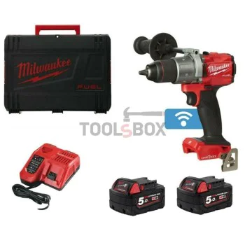 Акумулаторен винтоверт Milwaukee M18 ONEDD2-502X, 18 V, 135 Nm