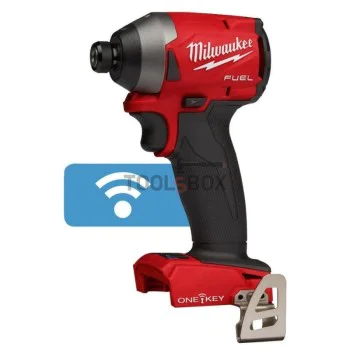 Aкумулаторен винтоверт Milwaukee M18ONEID2-0, ¼″ Hex, 18V, 226 nm, Безчетков, ONE-KEY, Импакт