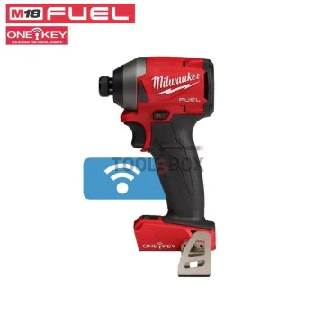Aкумулаторен винтоверт Milwaukee M18ONEID2-0, ¼″ Hex, 18V, 226 nm, Безчетков, ONE-KEY, Импакт