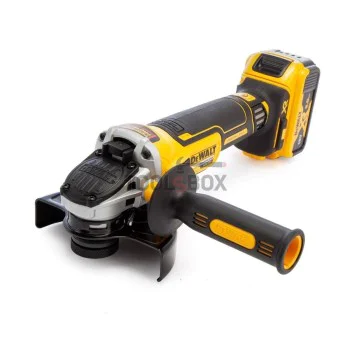 Акумулаторен Ъглошлайф DeWALT DCG405P3, Безчетков, Li-Ion 18V, 5Ah, 9000 оборота, ф 125мм