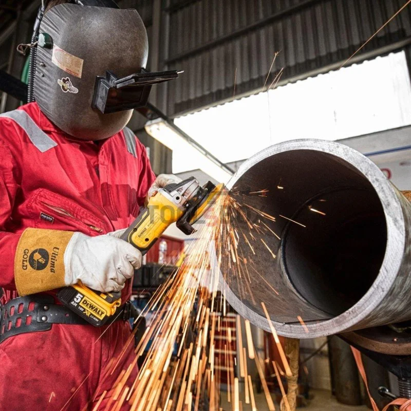 Cordless Angle Grinder DeWALT DCG405P3, Brushless, Li-Ion 18V, 5Ah, 9000 RPM, 125mm f